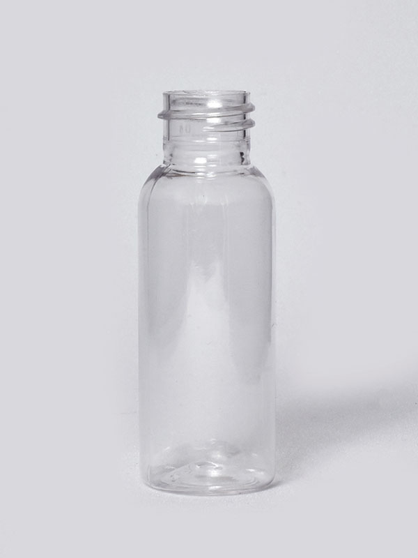 40ML Boston Clear PET Bottles - 20-410 Neck Finish